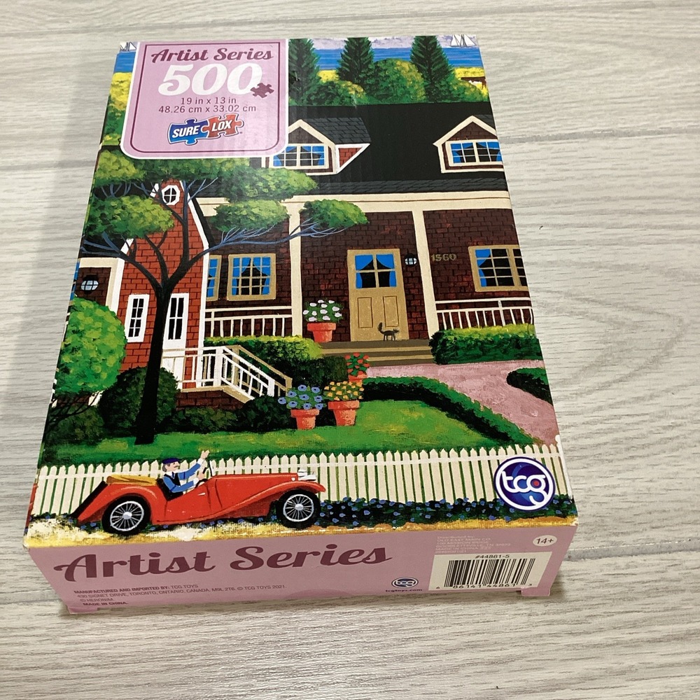 TCG SURELOX 500 Pcs 19" x 13" Artist Series Tending the‎ Garden *Factory Sealed*
